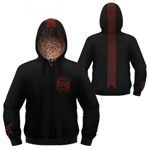Heilung | Red - Hooded Sweat Shirt Zip | Official Heilung Merch - Travelling Merchant